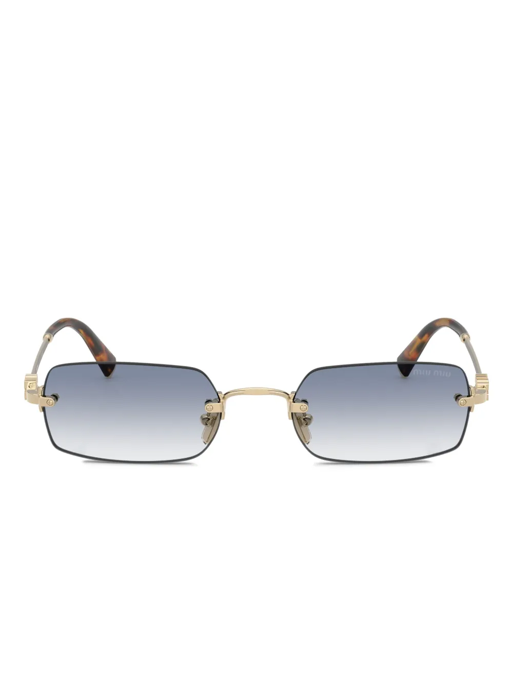 Miu Miu Eyewear rectangle-frame sunglasses | guldtonet | Image 1