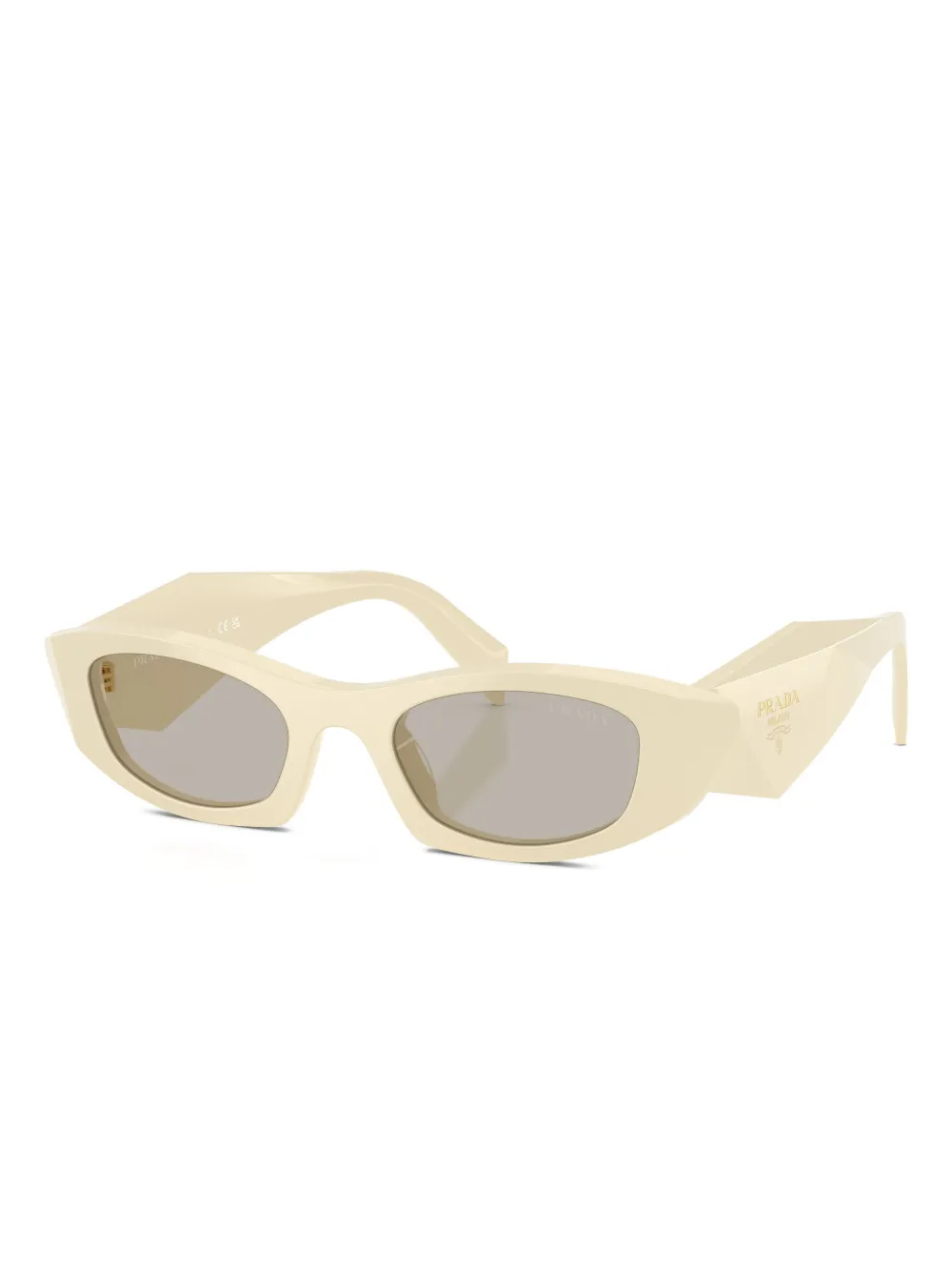 Prada Eyewear Symbole cat-eye sunglasses - Beige