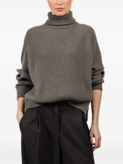 Dusan roll-neck ribbed sweater
