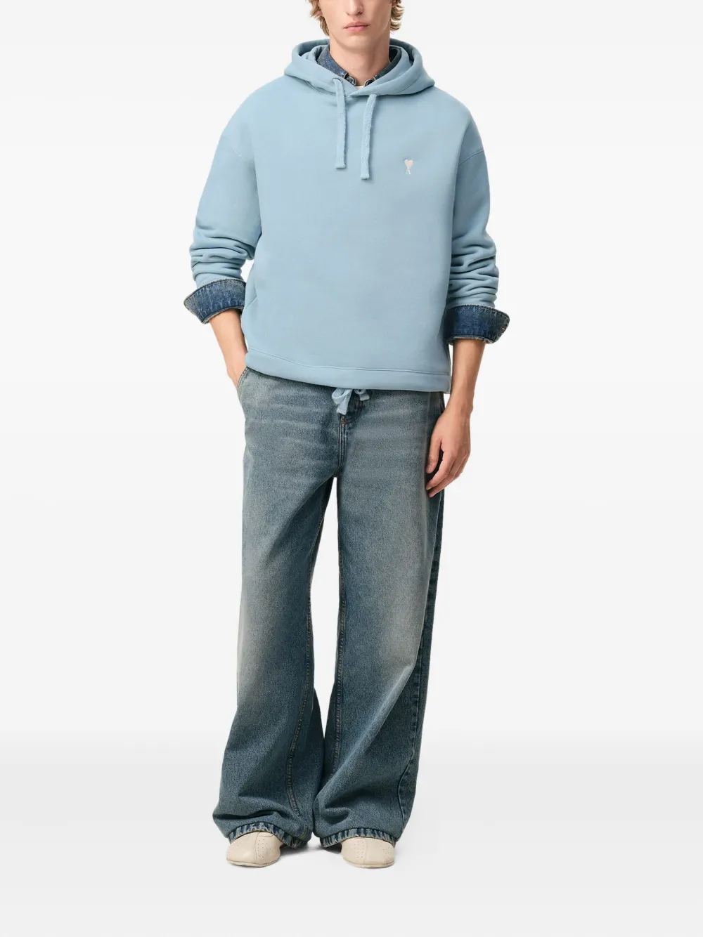 AMI Paris Ami de Coeur drawstring hoodie | Hoodies | Image 2