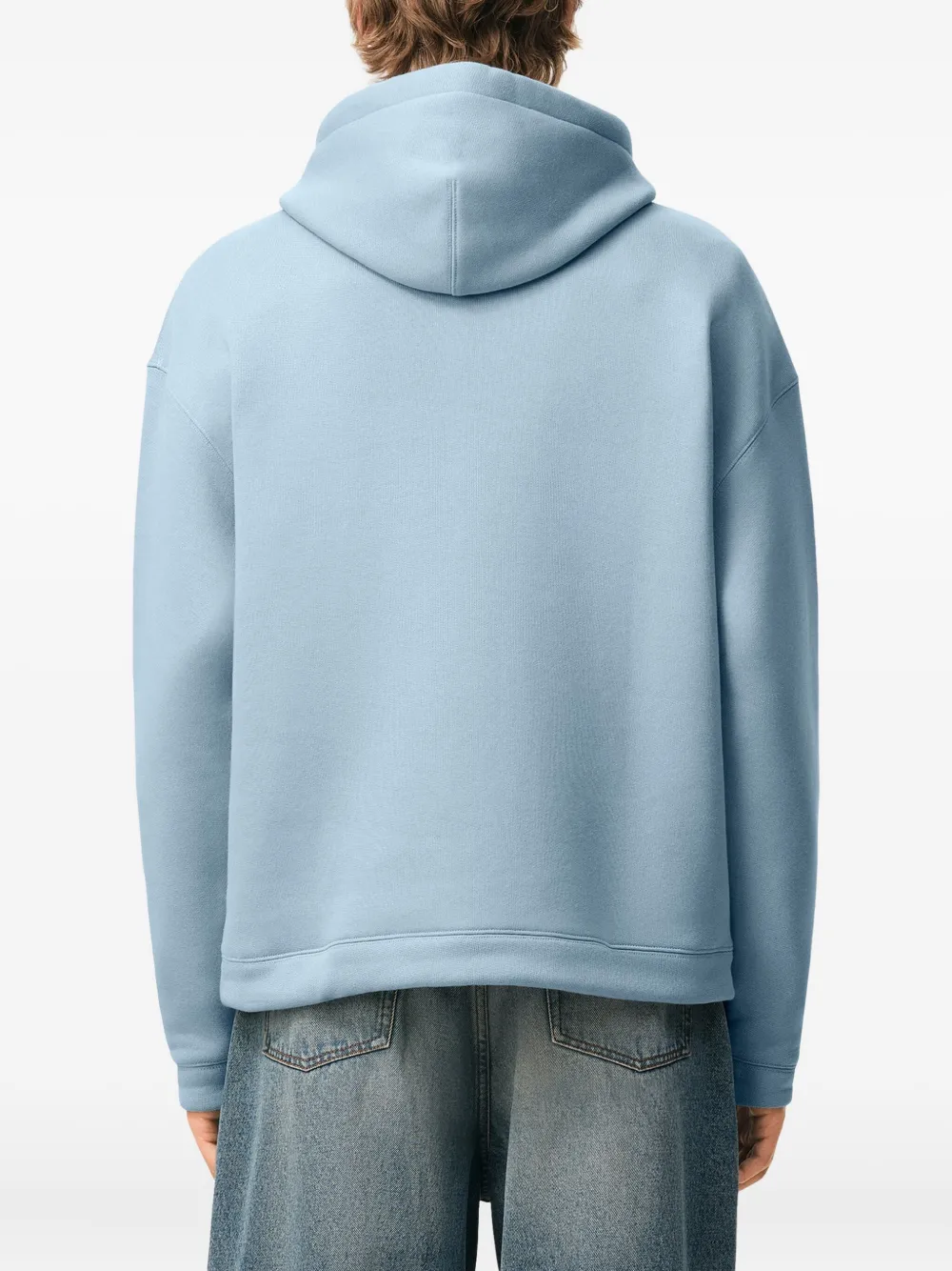 AMI Paris Ami de Coeur hoodie met trekkoord Blauw