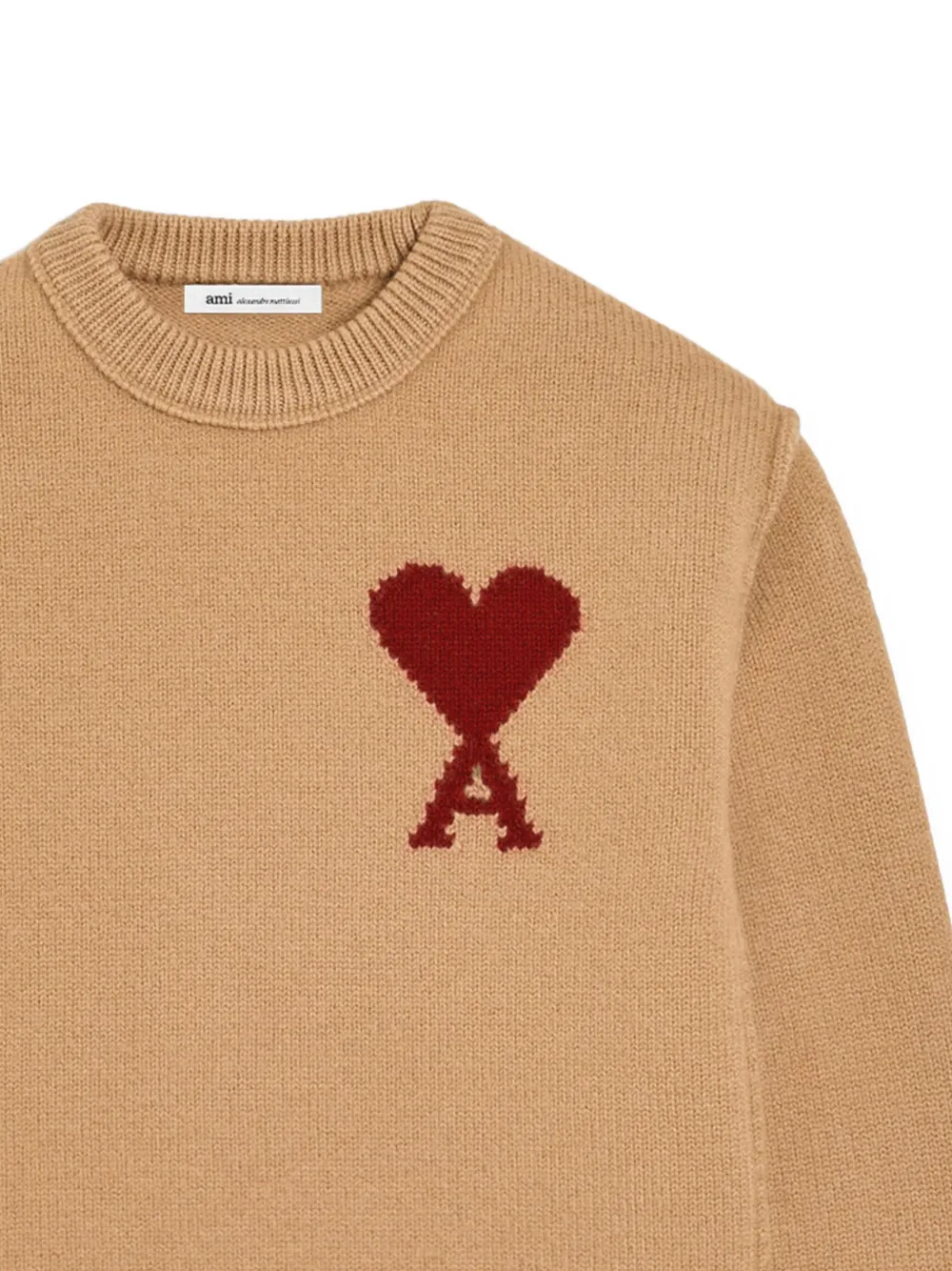 AMI Paris Suéter com intarsia Ami De Coeur | Suéter de tricô e algodão | Image 2