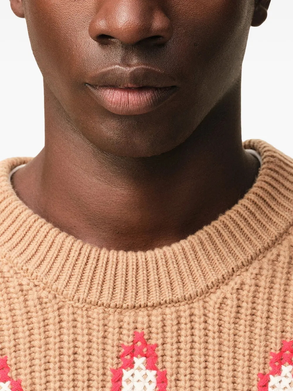 AMI Paris Muts met logo Rood