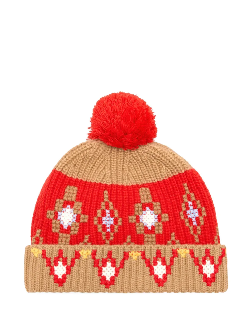 AMI Paris Berretto con pompon - Rosso