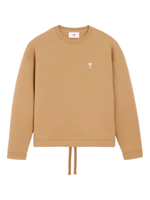 AMI Paris Ami De Coeur drawstring sweatshirt