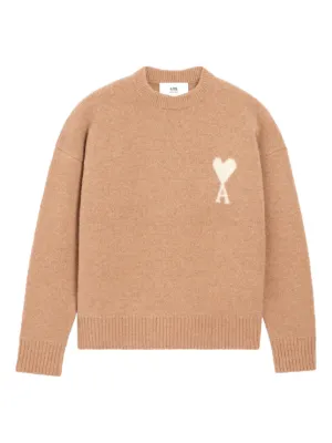 AMI Paris インターシャ セーター AMI Paris インターシャ セーター | ホワイト | FARFETCH JP