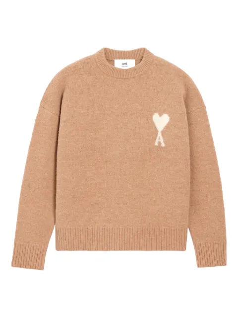 AMI Paris Ami de Coeur knitted sweater