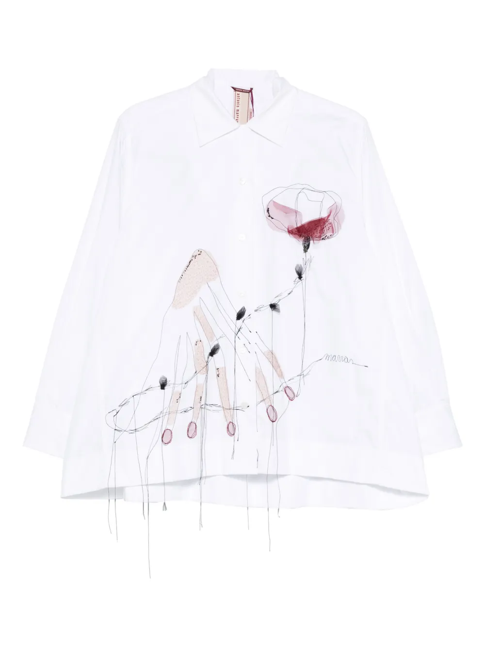 Antonio Marras camisa con apliques | blanco | Image 1