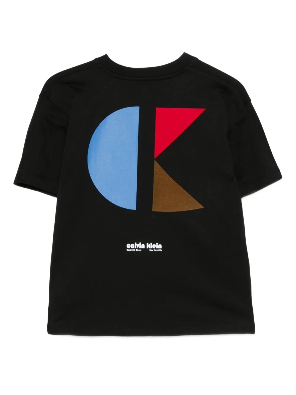 Calvin Klein Kids T-shirt met logo Zwart