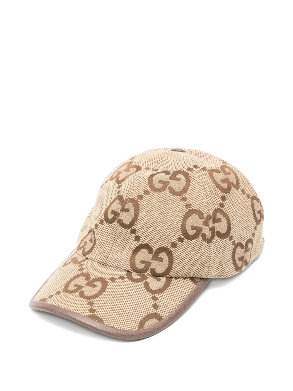Pre-owned Gucci Gg Supreme Baseball Cap In Neutral