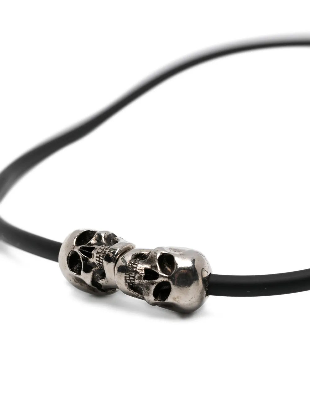Alexander McQueen Pre-Owned skull double-layered bracelet | Image 2