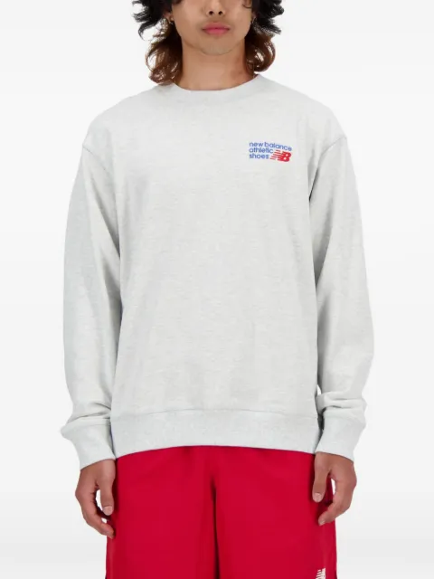 New Balance sweatshirt med logodetalje og rund hals