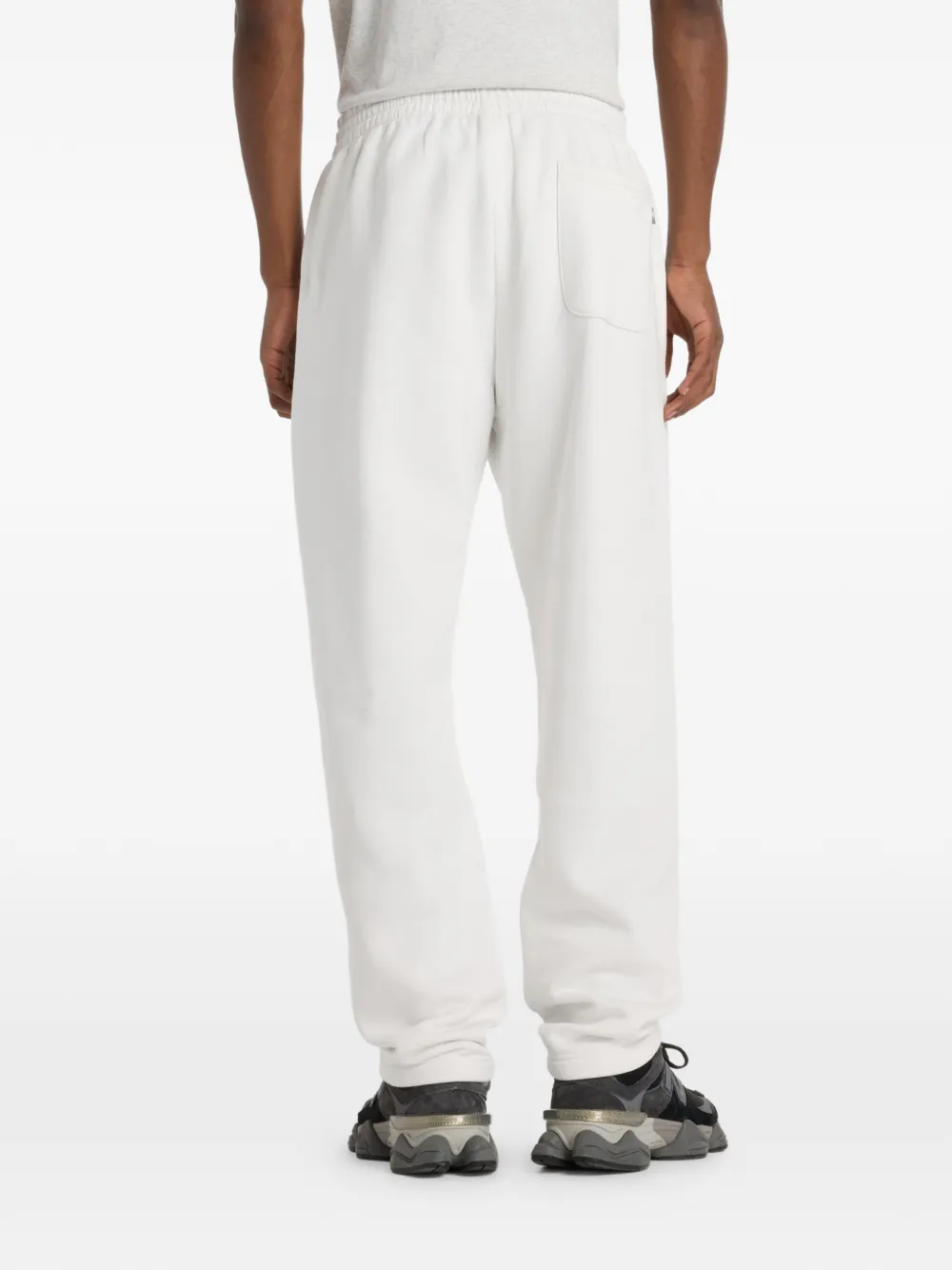 New Balance Graphic fleece broek Wit