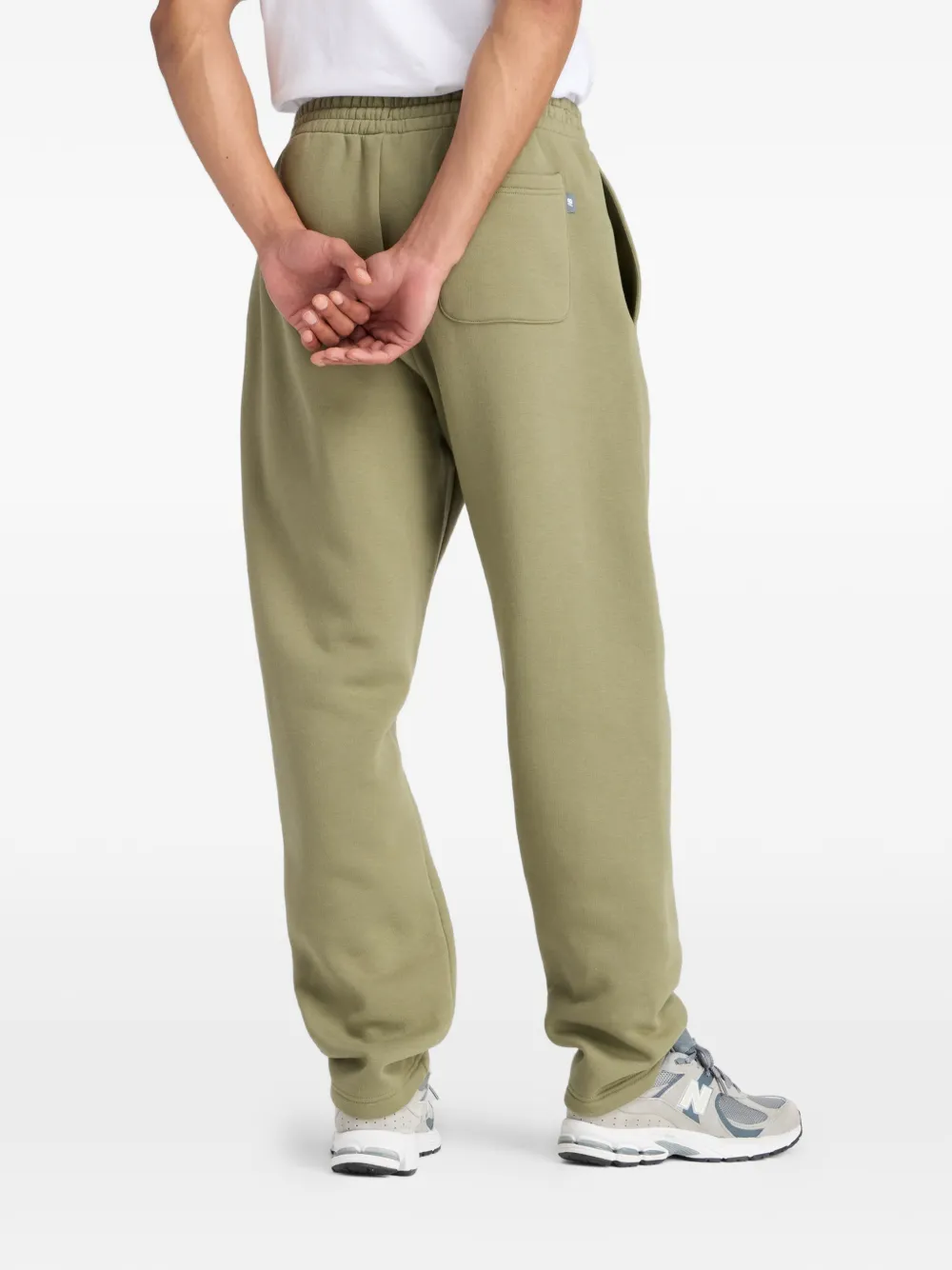New Balance Joggingbroek met logodetail Groen