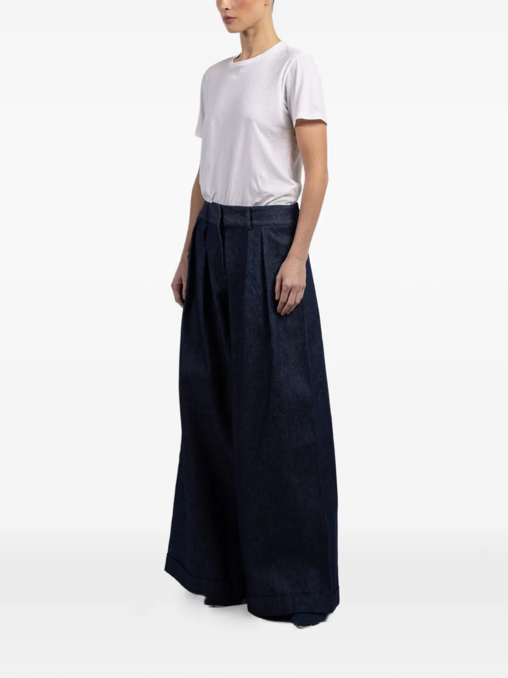  Françoise Pantalones Anchos Mila - Azul 