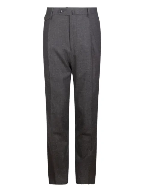 Tagliatore pressed crease trousers