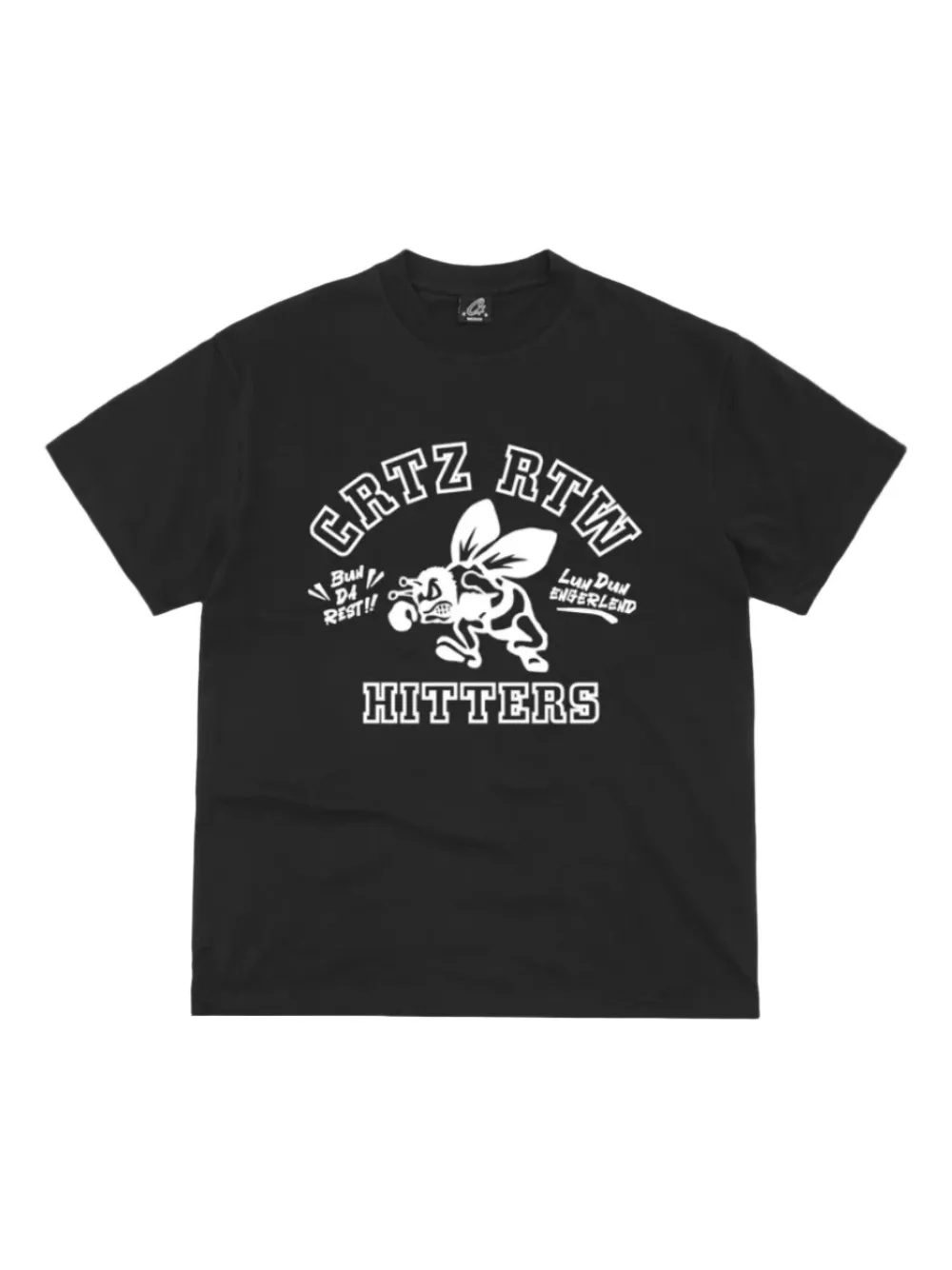 CORTEIZ The Hitters グラフィック Tシャツ | ブラック | Image 1