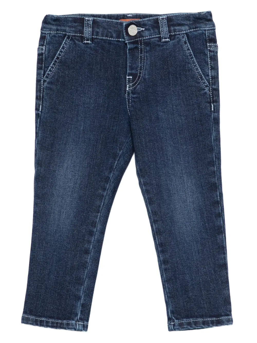 Missoni Kids logo jeans - Blu