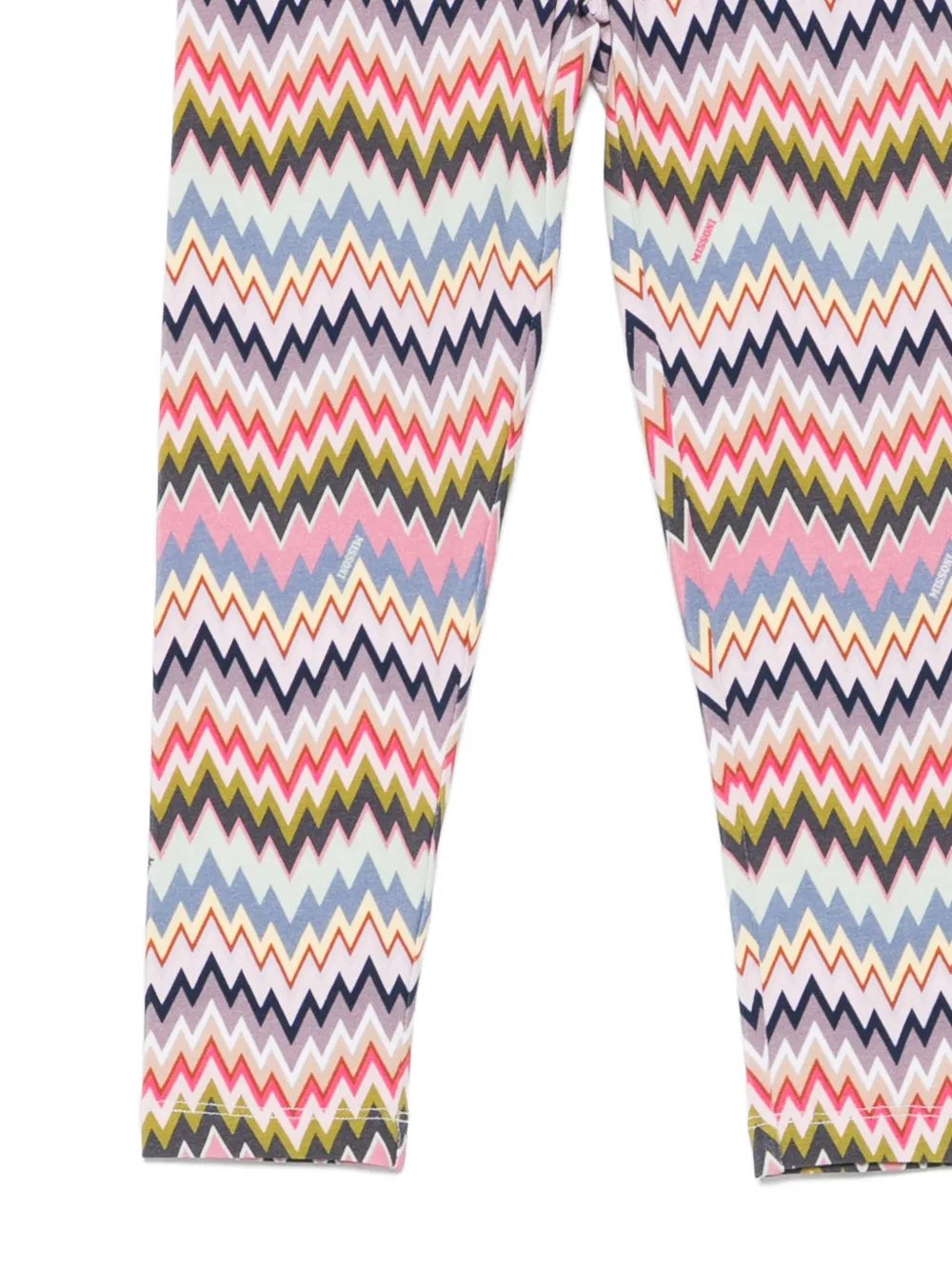 Missoni Printed Leggings In Pink