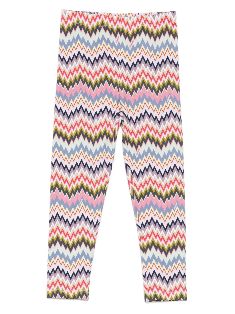 Missoni Kids printed leggings - Rosa