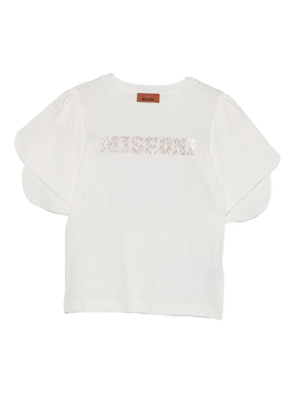 Missoni Logo Short-sleeve T-shirt In White