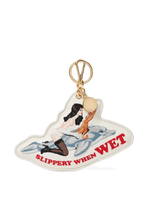 Stella McCartney graphic keyring