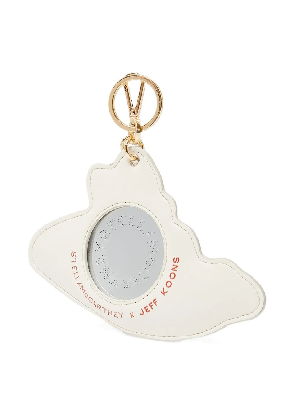  Stella Mccartney Graphic Keyring - Neutrals 