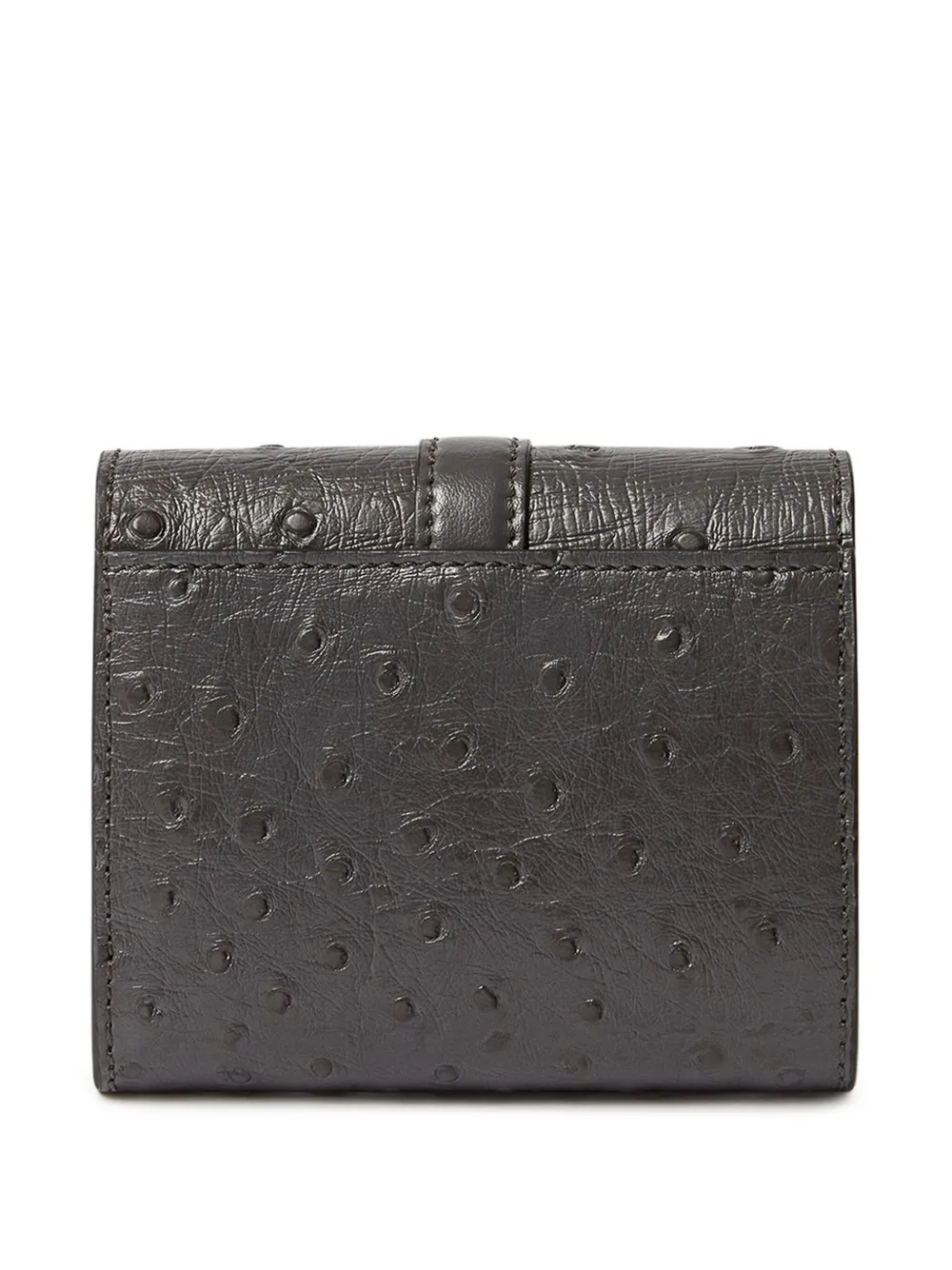 Stella McCartney Ryder portemonnee met hangslot en textuur - Grijs