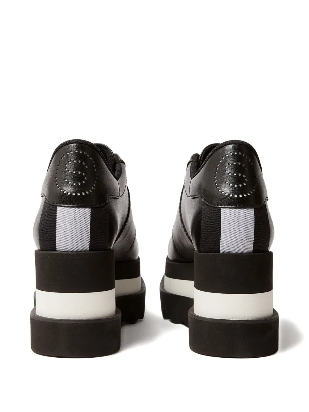 Stella Mccartney Sneak-elyse Platform Sneakers In Black