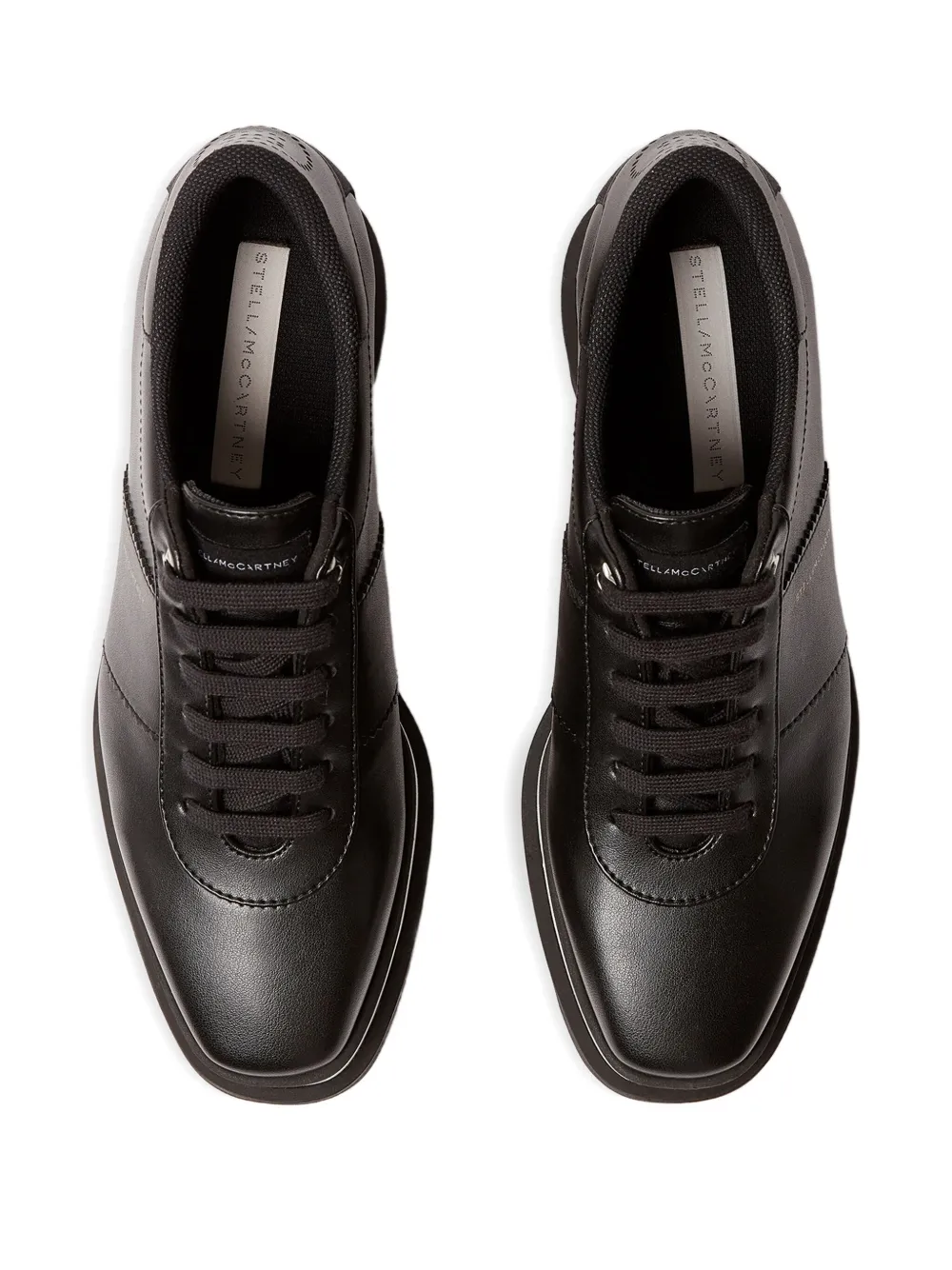Stella Mccartney Sneak-elyse Platform Sneakers In Black