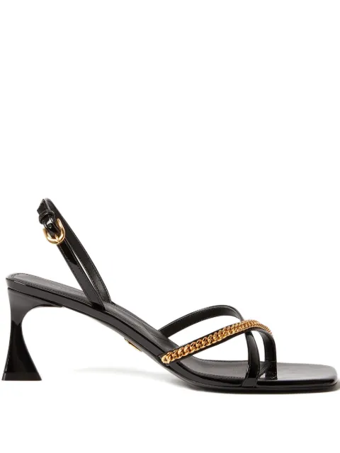 Stella McCartney Elsa chain-embellished square sandals