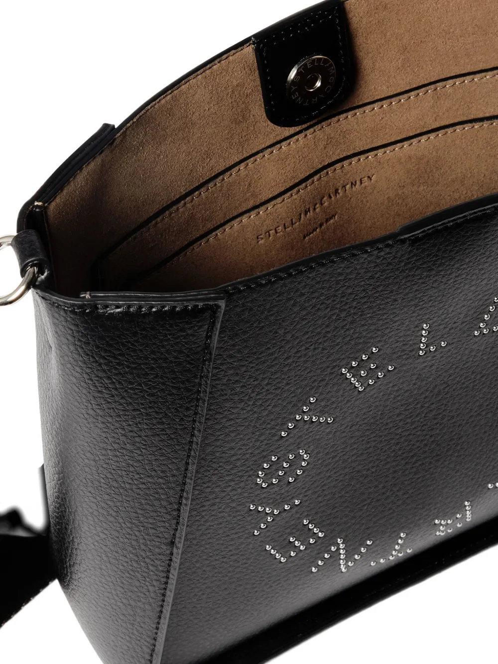 Stella McCartney Crossbodytas met logodetail Zwart