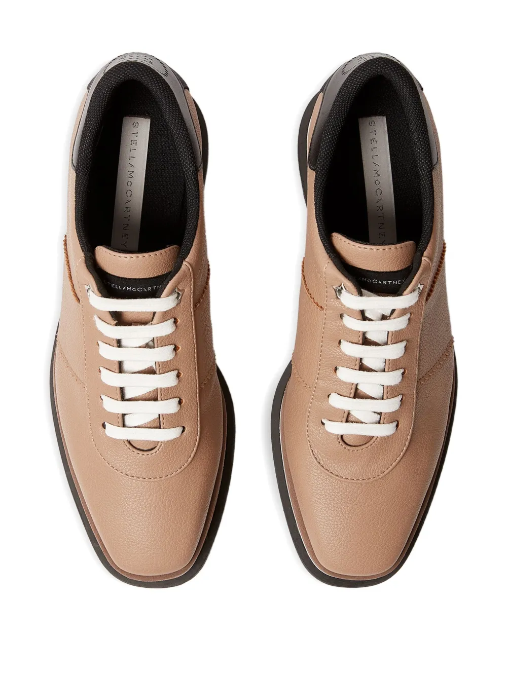 Stella Mccartney 55mm Sneak-elyse Platform Sneakers In Neutral