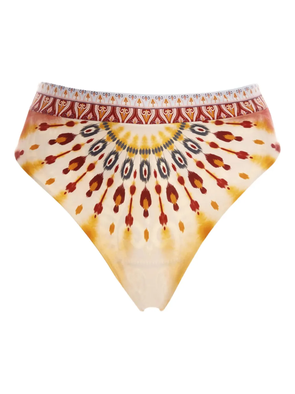 Agua Bendita Penelope Reversible Bikini Bottoms In Multi