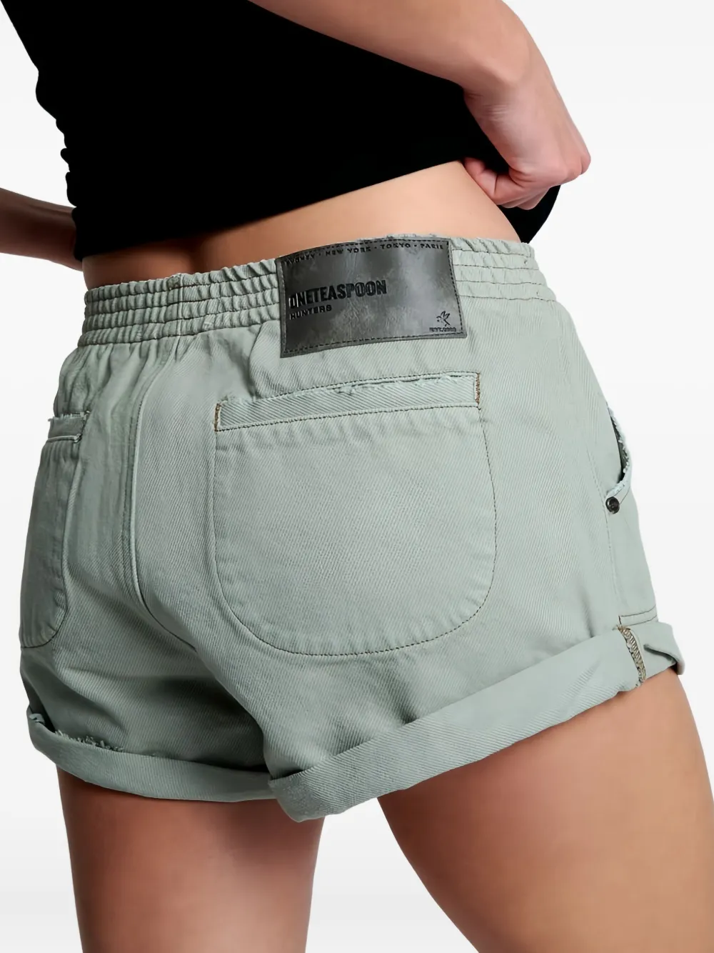 One Teaspoon elasticated shorts | Short Shorts | Image 2