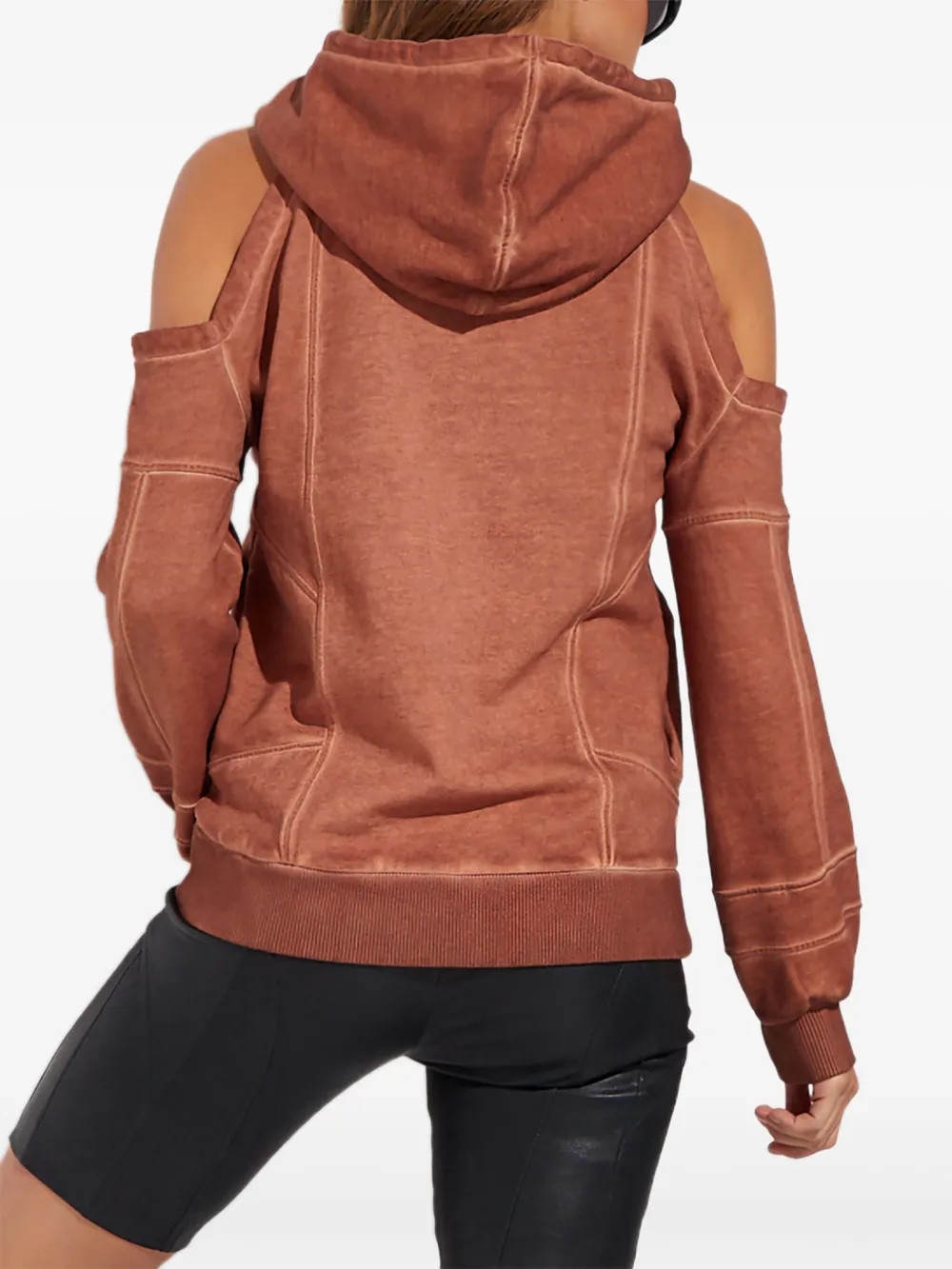 Retrofête Badstof hoodie Bruin