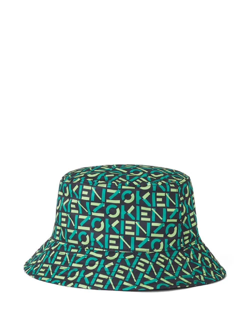Kenzo monogram reversible bucket hat - Zwart