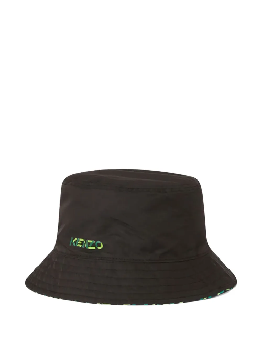 Kenzo Omkeerbare vissershoed met monogram Zwart