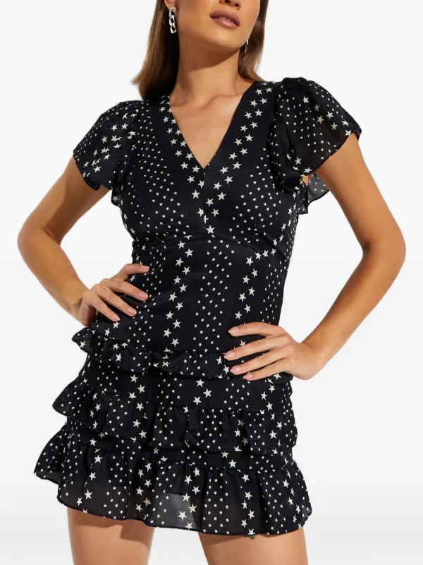 Loveshackfancy | Higgins Mini Dress | L | Black