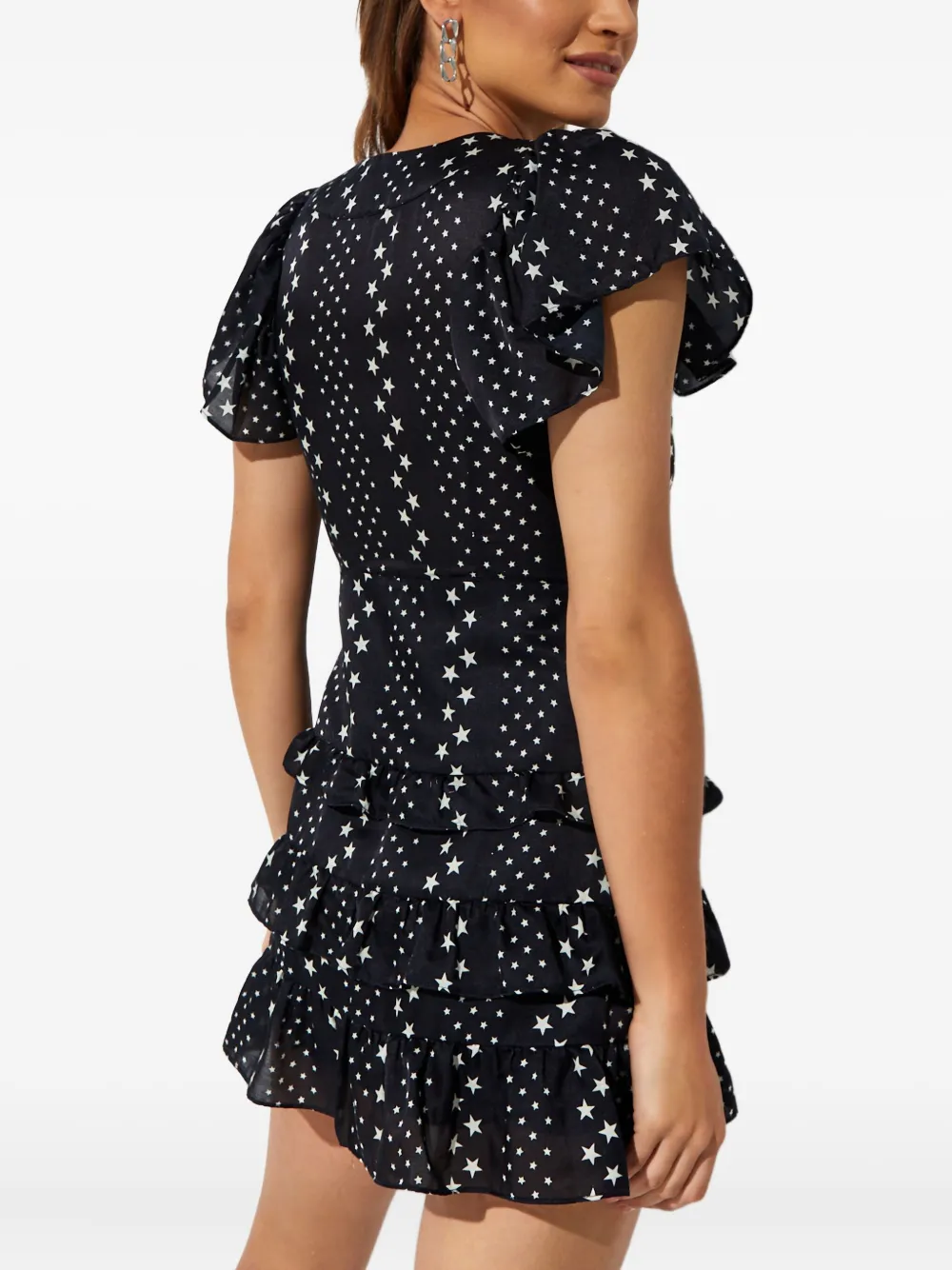 LoveShackFancy Mini-jurk Zwart