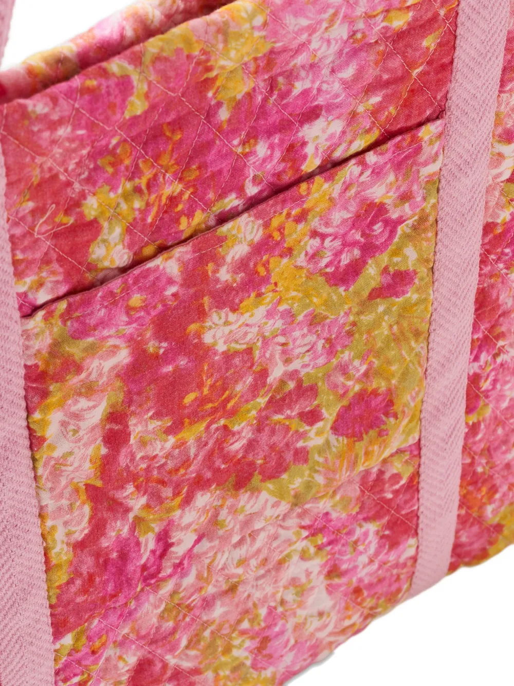 LoveShackFancy Henderson gewatteerde schoudertas Roze