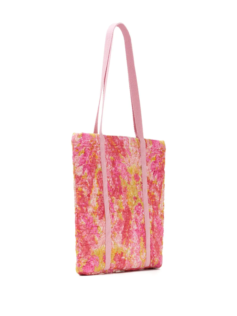 LoveShackFancy Henderson gewatteerde schoudertas Roze