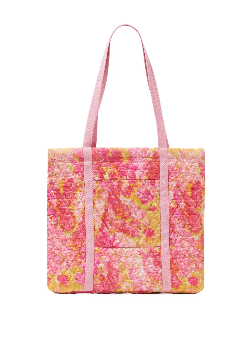 LoveShackFancy Henderson gewatteerde schoudertas Roze