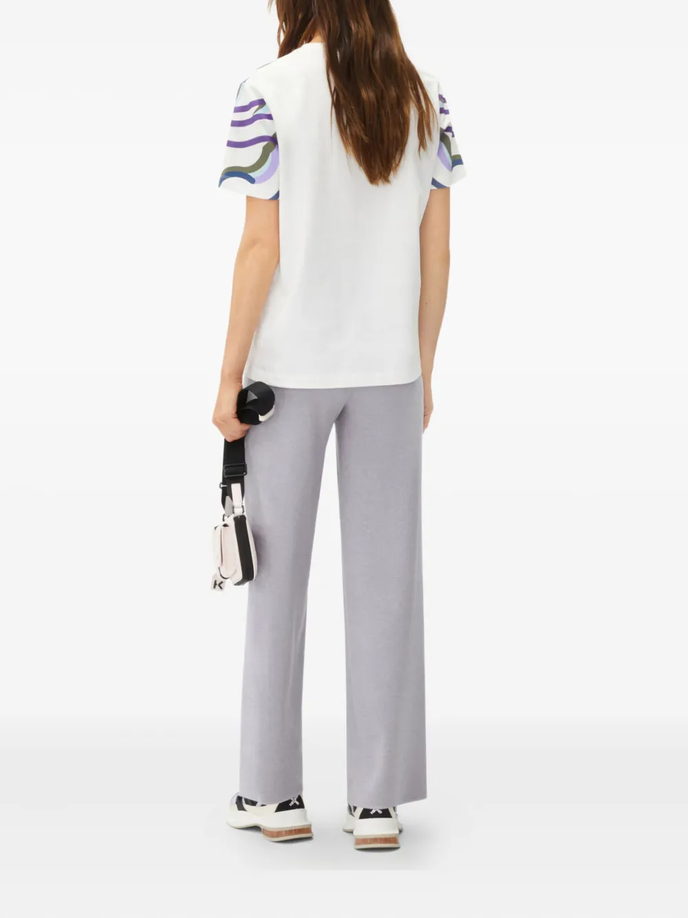 Kenzo T-shirt met print Wit