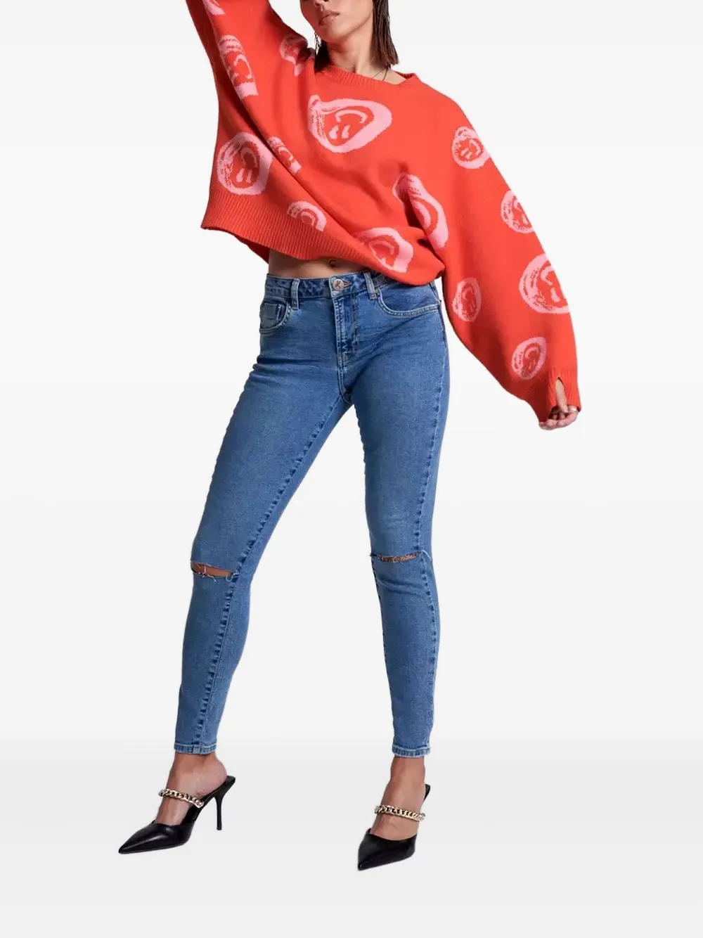 One Teaspoon Freebirds ripped jeans - Blauw