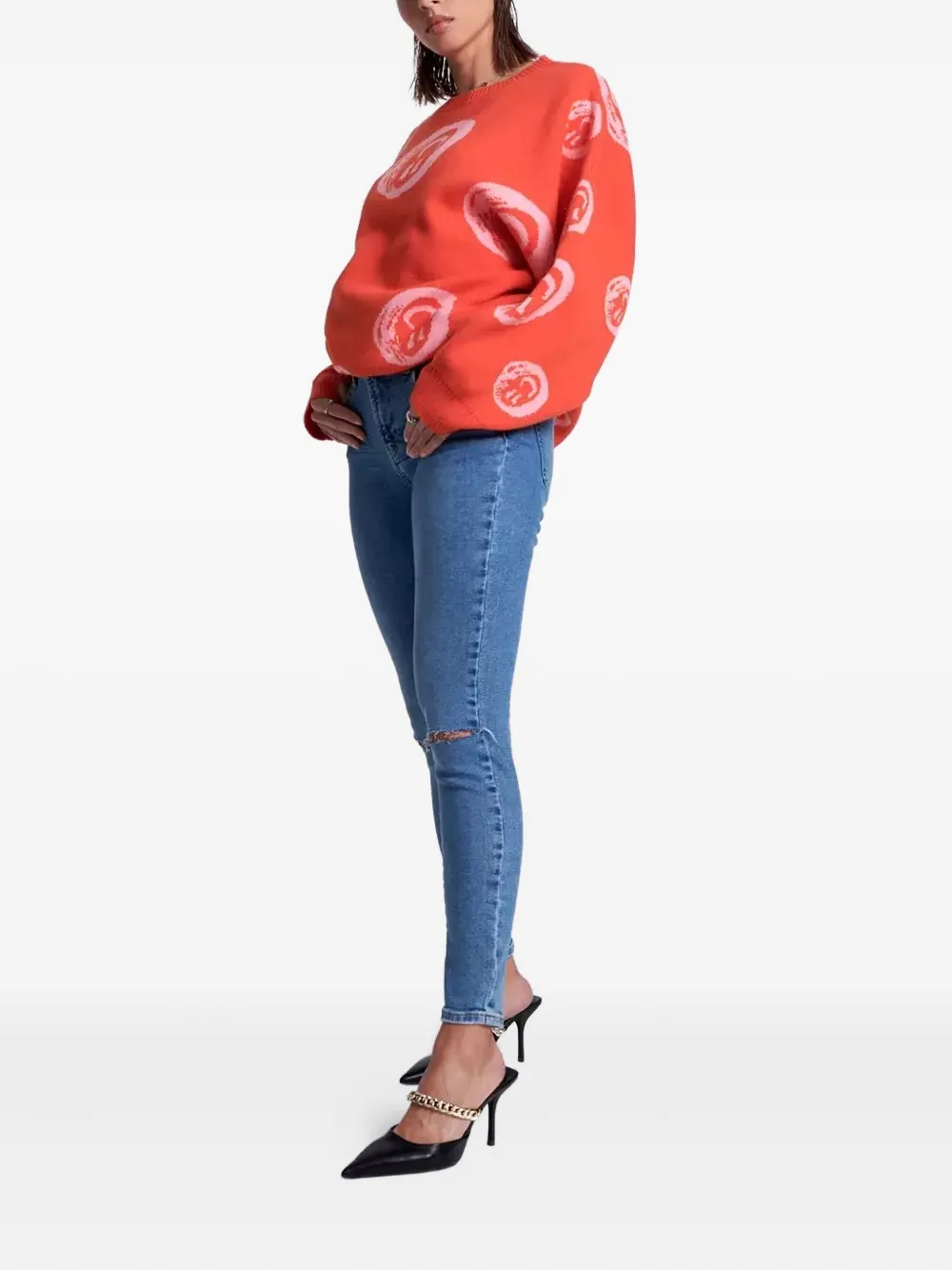 One Teaspoon Freebirds gerafelde jeans Blauw