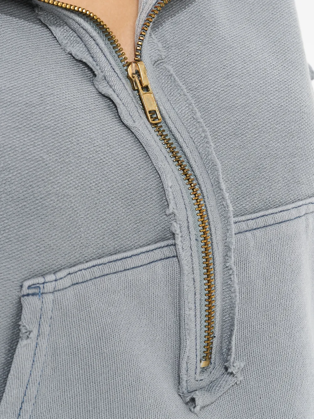 Free People Cropped sweater Grijs