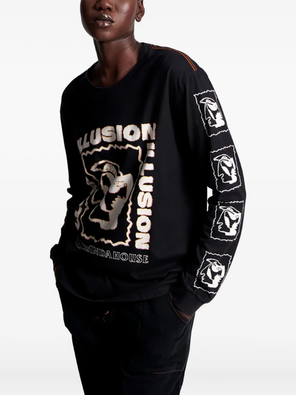 One Teaspoon Klassisches Langarmshirt | T-Shirts | Image 2