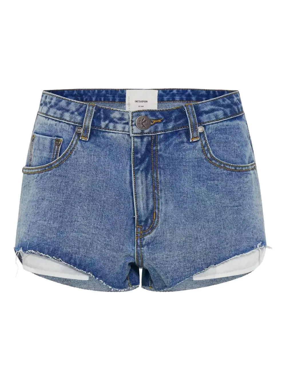 One Teaspoon Outlaws denim shorts - ブルー One Teaspoon Outlaws denim shorts - ブルー