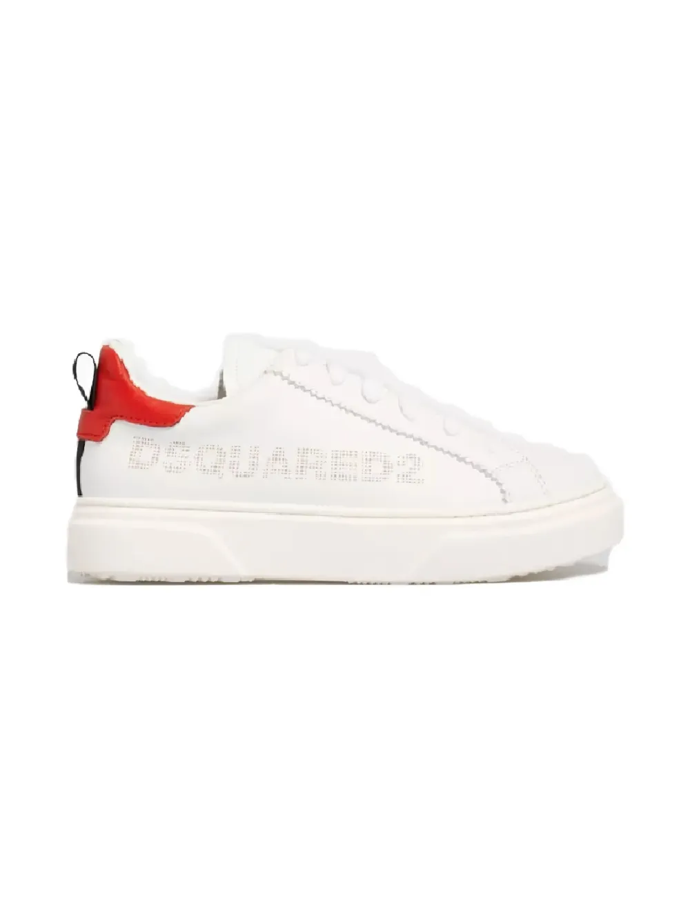 DSQUARED2 KIDS logo-detail sneakers Wit